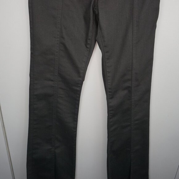 New AG Anisten High Rise Boot Cut Jeans in Black Mureau size 27 - Picture 11 of 16